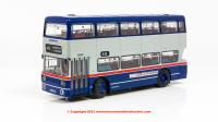 901017 Rapido West Midlands Fleetline Double Decker Bus number 6940 - WMT Blue/Silver - 449 BRANDHALL VIA SPON CROFT